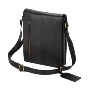 Eastern Counties Leather Narrow Messenger Bag (One size) (Black)