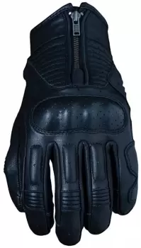 Five Kansas Ladies Motorcycle Gloves, black, Size L for Women, black, Size L for Women