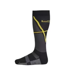Lindstrands Cool Sock Black/Yellow 41