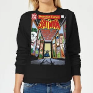 Batman The Dark Knight's Rogues Gallery Cover Womens Sweatshirt - Black - 5XL