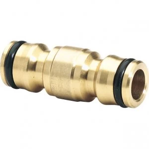 Draper Expert Two Way Garden Hose Pipe Coupling Connector 1/2" / 12.5mm