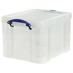 Really Useful 35L Clear Plastic Storage Box