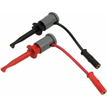 Peak - LCRLHP2 Replacement Red/Black hook probes for LCR (2mm connectors)
