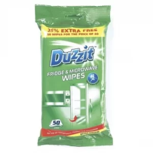 Duzzit Fridge & Microwave Wipes 50 Pack