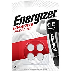 Energizer Alkaline Batteries LR44 1.5V 4pk - wilko