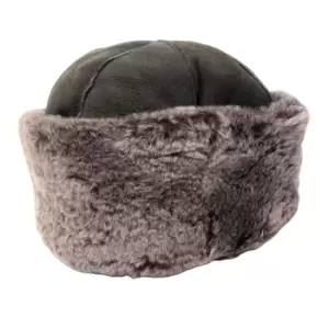 Eastern Counties Leather Womens/Ladies Duxford Dome Panel Sheepskin Hat (M) (Vizon)