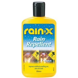 Rain X Yellow Mirror & windscreen Rain repellent wax 0.2L Bottle