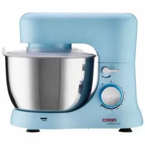 Cooks Professional G3138 Blue 1000W Stand Mixer - wilko
