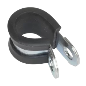 P-Clip Rubber Lined 12mm Pack of 25