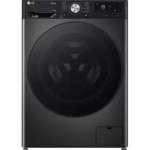 LG TurboWash 360 FWY916BBTN1 WiFi Connected 11Kg / 6Kg Washer Dryer with 1400 rpm - Platinum Black - D Rated