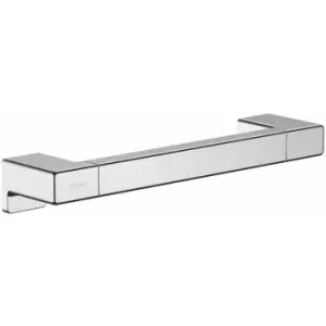Hansgrohe AddStoris Bathroom Grab Hand Rail Bar Chrome Mobility Aid Wall Mounted - Silver