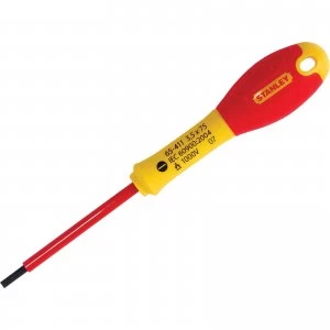 Stanley FatMax Insulated Parallel Slotted Screwdriver 3.5mm 75mm