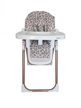 My Babiie Katie Piper Blush Leopard Premium Highchair