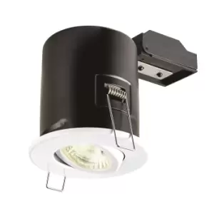 Collingwood Adjustable IP20 Fire-Rated PAR16 LED GU10 Downlight White - CWFRC007