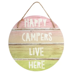 Happy Camper Hanging Sign