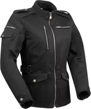 Segura Leyton Ladies Motorcycle Textile Jacket, black, Size 36 for Women, black, Size 36 for Women