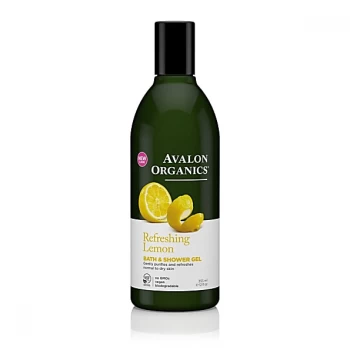 Avalon Organics Bath & Shower Gel - Refreshing Lemon (Lemon)