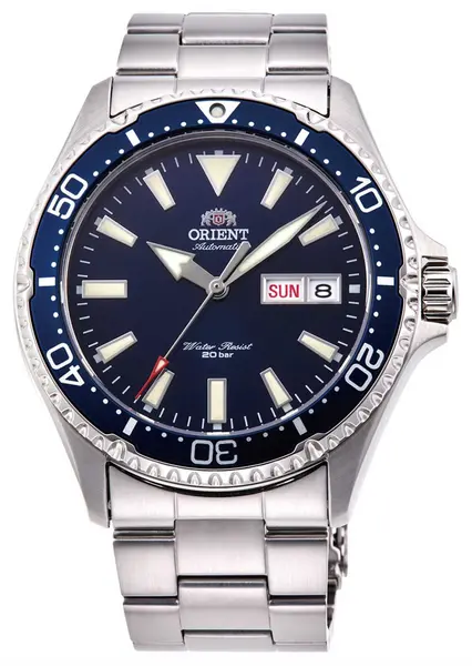Orient RA-AA0002L19B Mako III Mechanical (42mm) Blue Dial / Watch