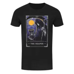 Deadly Tarot Mens The Reaper T-Shirt (XL) (Black)