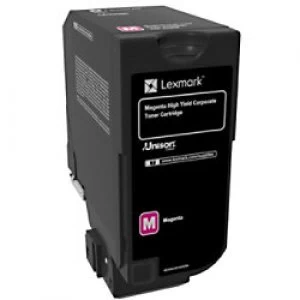Lexmark 74C2HME Magenta Laser Toner Ink Cartridge