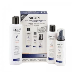 Nioxin 3 Part System Kit No 6 For Medium to Coarse Hair