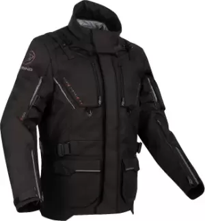 Bering Nordkapp Motorcycle Textile Jacket, black, Size 2XL, black, Size 2XL