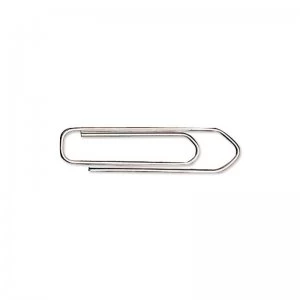 Q Connect Paperclips 26mm No Tear Pk100 - 10 Pack