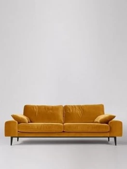 Swoon Tulum Fabric 3 Seater Sofa