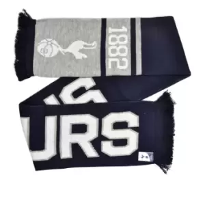 Tottenham Hotspur FC Official Football Jacquard Nero Scarf (One Size) (Navy/White)