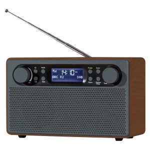 Daewoo Large Wooden DAB+/Fm Radio