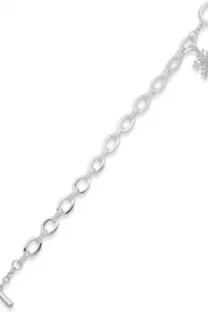 Anne Klein Snowflake Charm Bracelet 60555523-5ZU