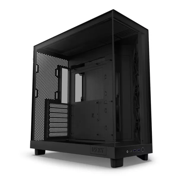 NZXT H6 Flow Mid Tower Case - Black
