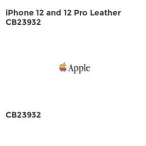 iPhone 12 and 12 Pro Leather CB23932