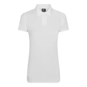 PRO RTX Womens/Ladies Pro Polyester Polo Shirt (M) (White)