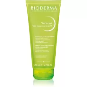 Bioderma Sebium Gel Moussant Actif Deep Cleansing Gel For Oily And Problematic Skin 200ml