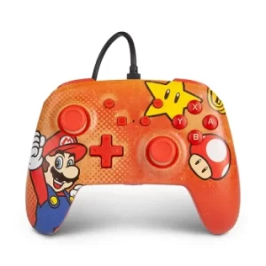 PowerA Mario Vintage Wired Nintendo Switch Controller