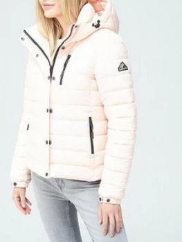 Superdry Classic Fuji Jacket - Pink, Size 12, Women