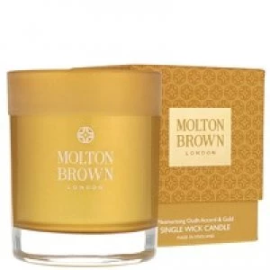 Molton Brown Mesmerising Oudh Accord & Gold Single Wick Scented Candle 180g