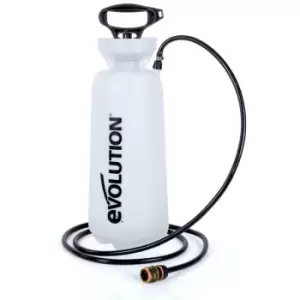 Evolution 15L Pressurised Water Bottle with Hand Pump and 3m Hose for Dust Suppression