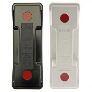 Bussmann RS100H 100A Front Connected Black Red Spot Fuse Holder