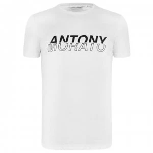 Antony Morato Antony Morato Logo T Shirt - White 1000