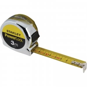Stanley Classic Powerlock Tape Measure Metric 3m 19mm