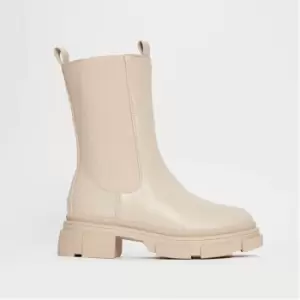 Missguided Chunky Ankle Boots - Cream