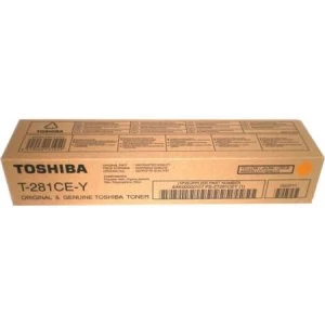 Toshiba T281CEY Yellow Laser Toner Ink Cartridge