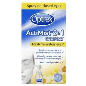 Optrex Eye Spray For Itchy and Watery Eyes 10ml