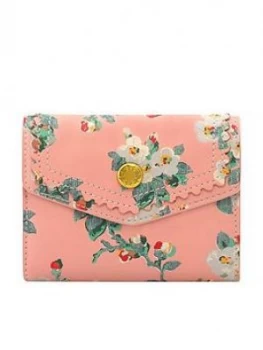 Cath Kidston Cath Kidston Mayfield Blossom Small Small Leather Envelope Wallet