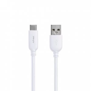 PNY C-UA-TC-W20-03 USB cable 1m USB 2.0 USB A USB C White