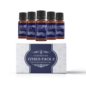 Mystic Moments Citrus (Pack 2) Essential Oils Gift Starter Pack