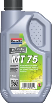 MT 75 Manual Transmission Fluid - 1 Litre 1811A GRANVILLE