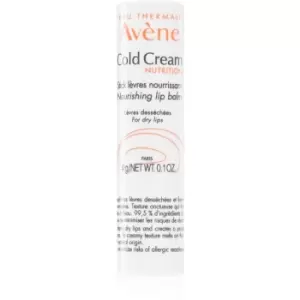 Avene Cold Cream Lip Balm with Nourishing Effect 4 g